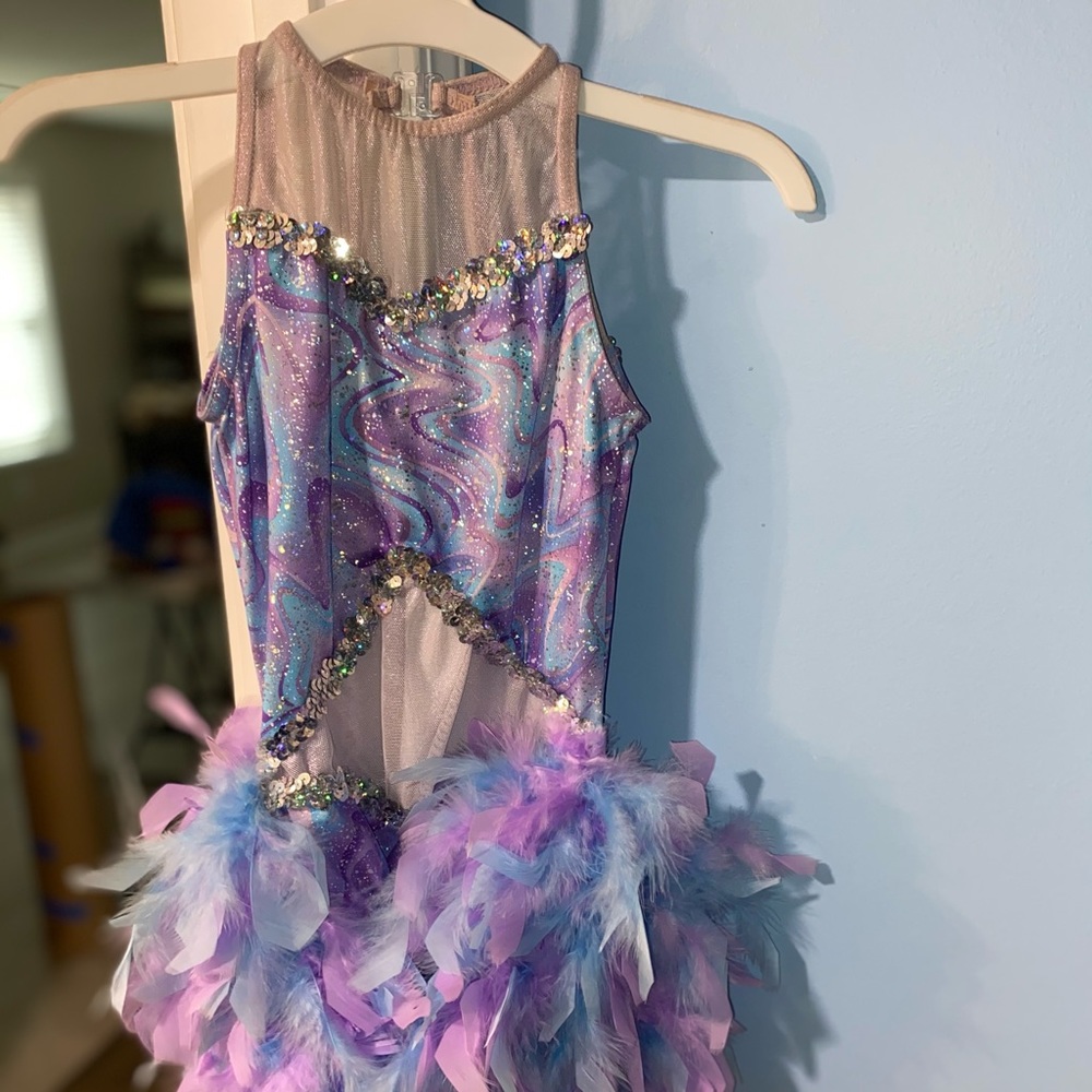 Shake your tail feathers child’s one piece.